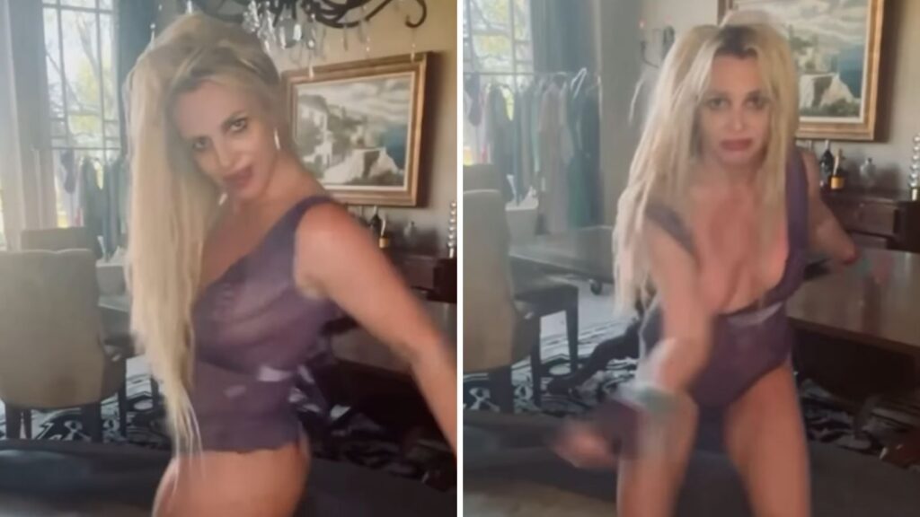 Britney Spears mostra demais ao dançar e encanta fãs com look