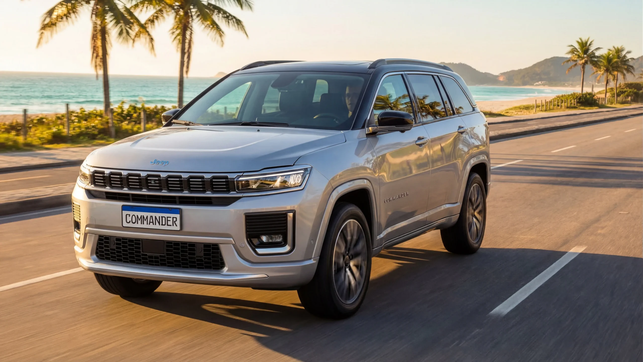 Jeep Commander 2027 ganha opção híbrida leve e motor 2.0T flex moderno