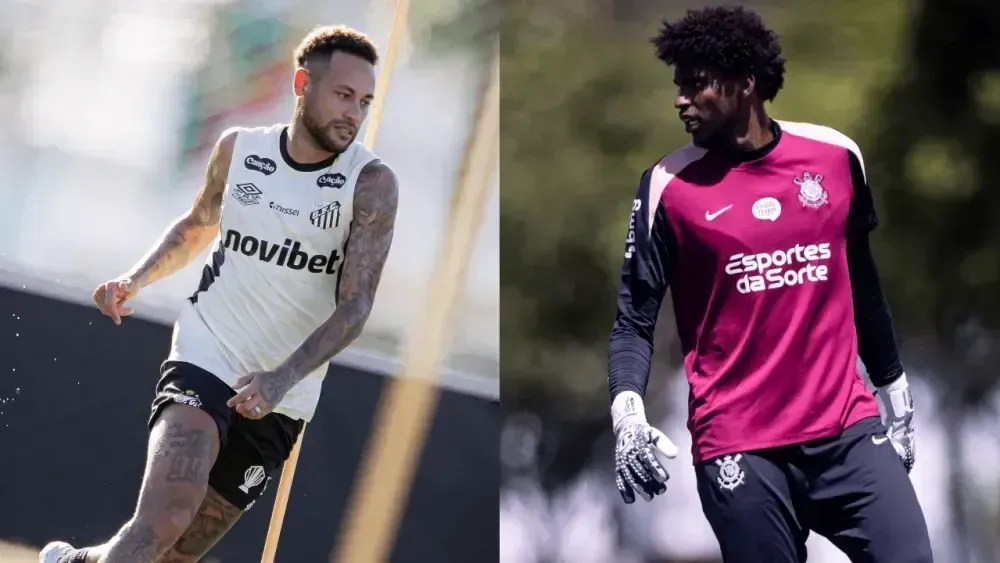 Pressionados, Santos e Corinthians buscam vitória no clássico brasileiro