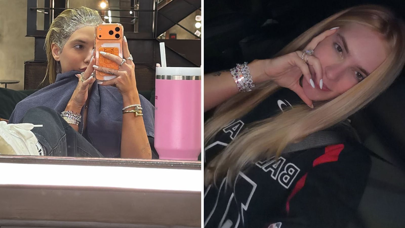 Virginia passa a madrugada em salão e transforma seu visual