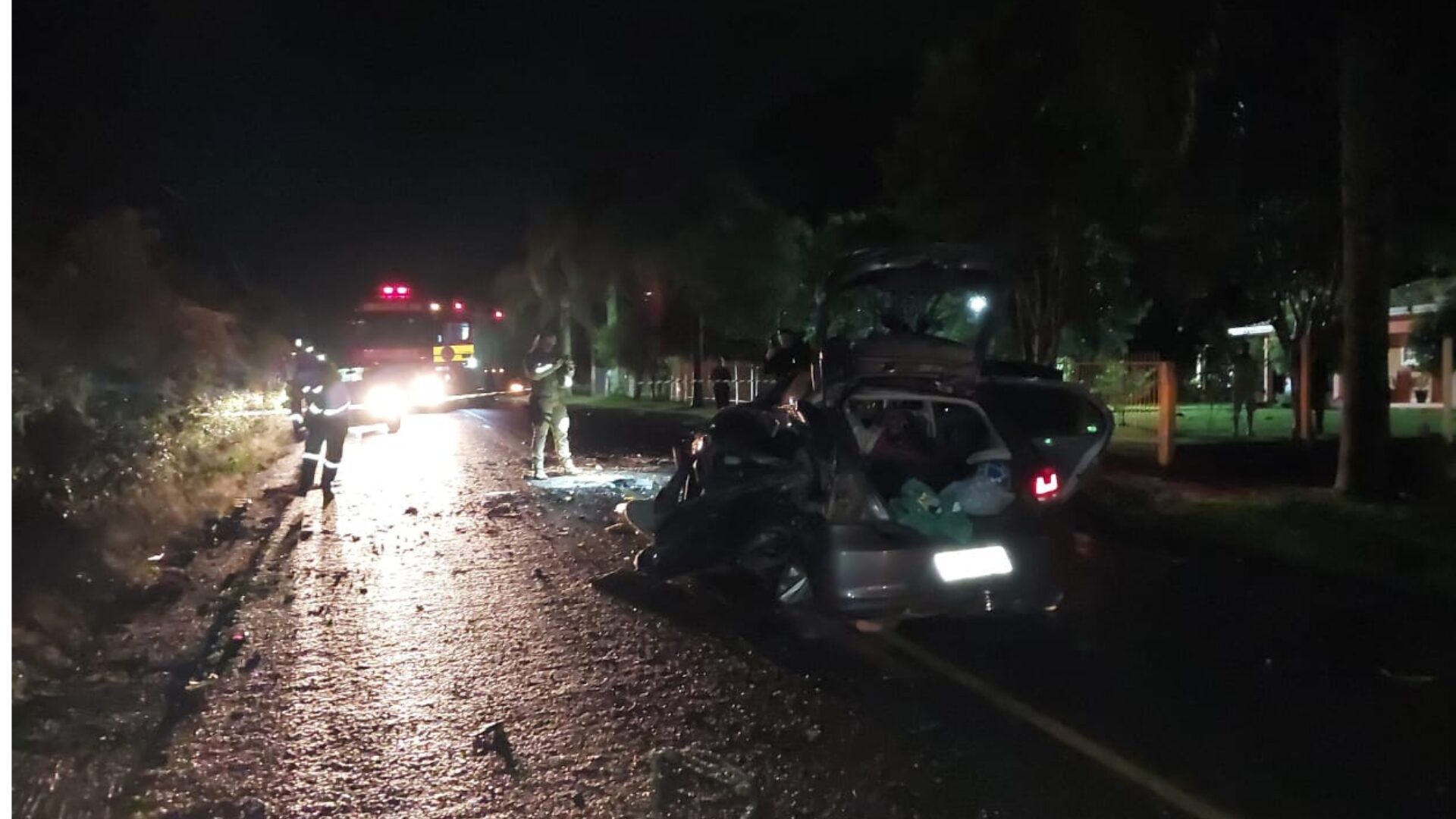 Três adultos e duas crianças morrem após acidente em SC trágico