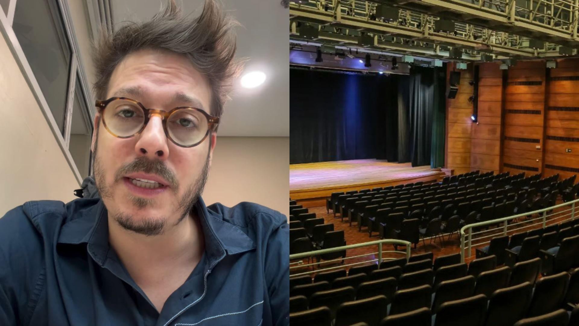 Técnica cai e fica ferida durante montagem de show em SP