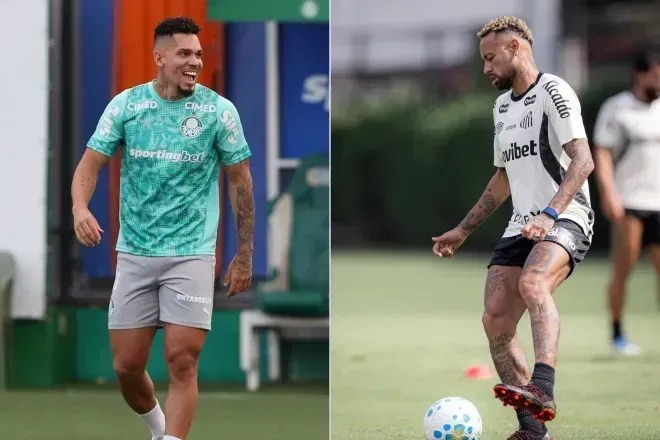 Com Paulinho e sem Neymar, Palmeiras e Santos prometem emoção no Brasileiro