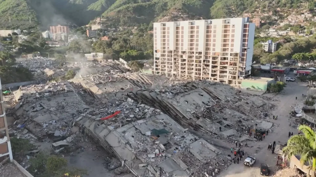 Terremotos na Venezuela: Aumento das fatalidades para 1.943