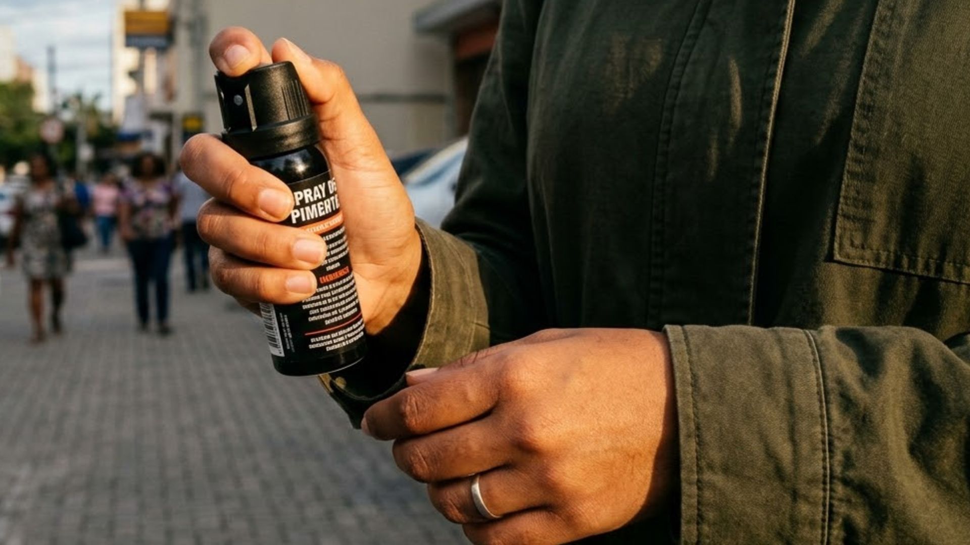 Spray de pimenta para defesa da mulher: nova lei em vigor