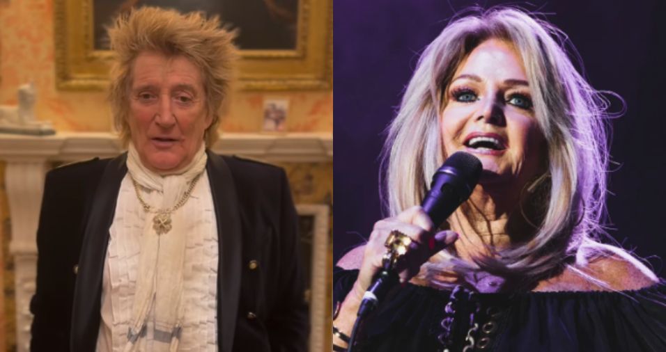 Rod Stewart lamenta morte da amiga Bonnie Tyler com emoção