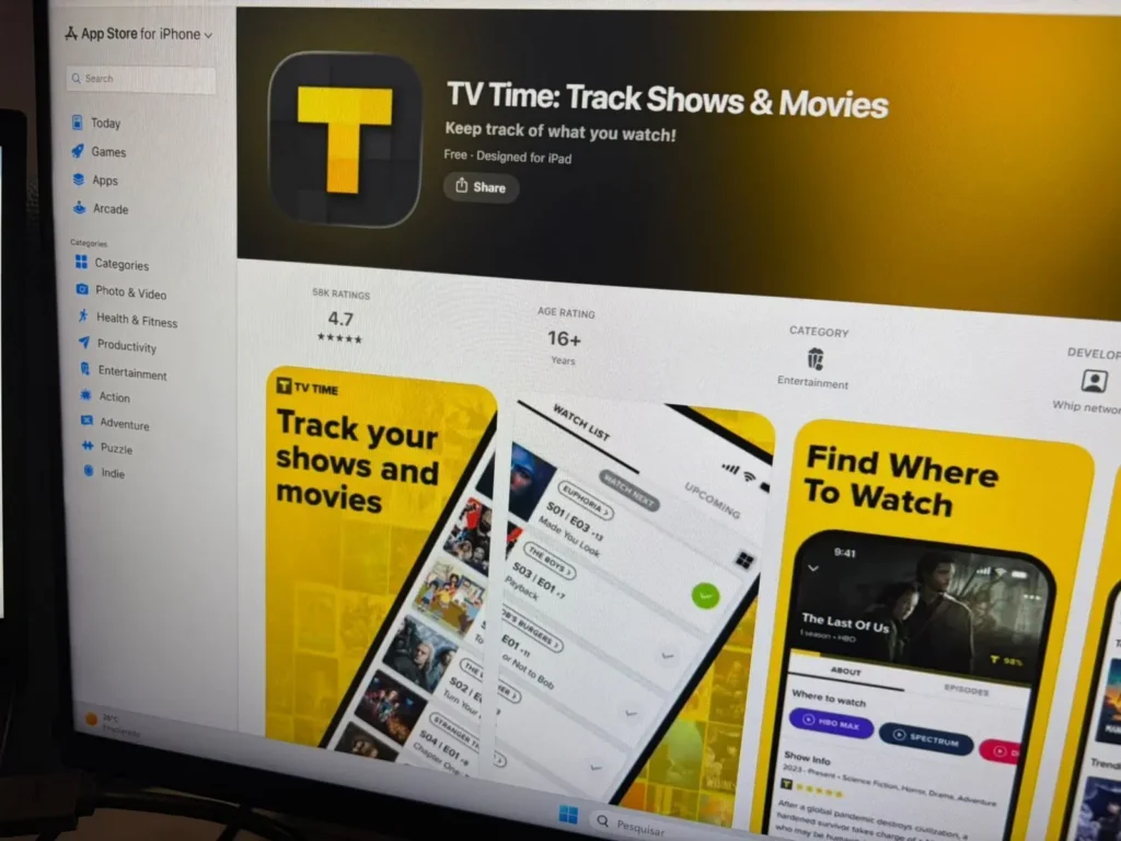 Fim do TV Time? Conheça as alternativas para substituir o app.