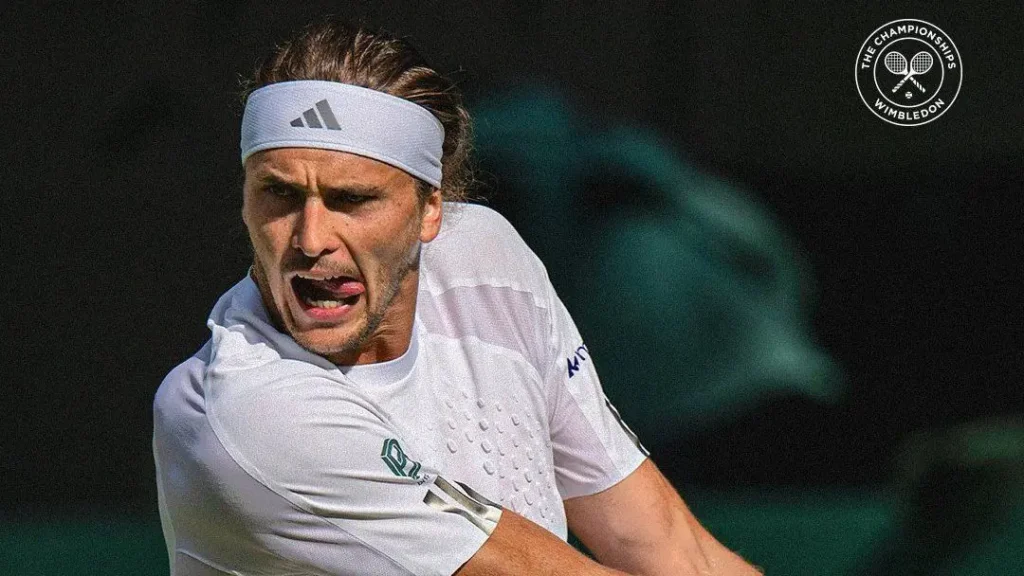 Zverev vence Royer e avança tranquilo à terceira fase de Wimbledon