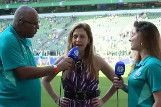 Leila Pereira rebate Flamengo: resposta direta e impactante