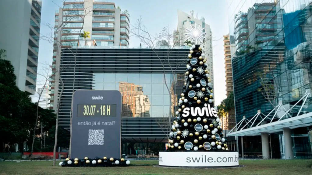 Ação de marketing: árvore de Natal destaca seus benefícios