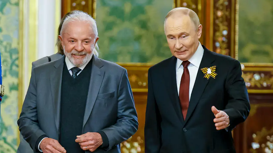 Putin envia mensagem a Lula por 7 de Setembro: união entre povos