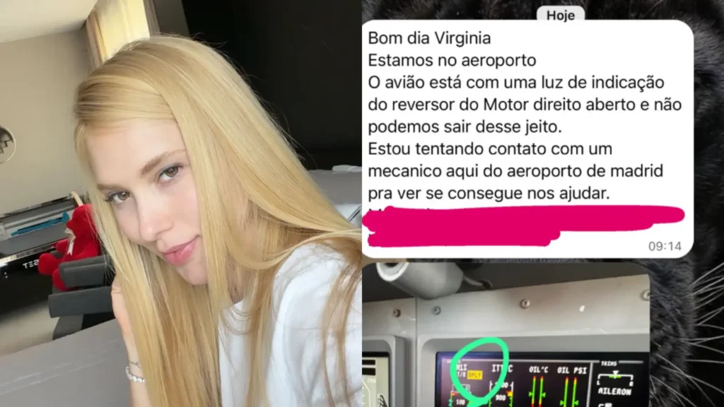 Após imprevisto com jatinho, Virginia se diverte com Vini Jr.