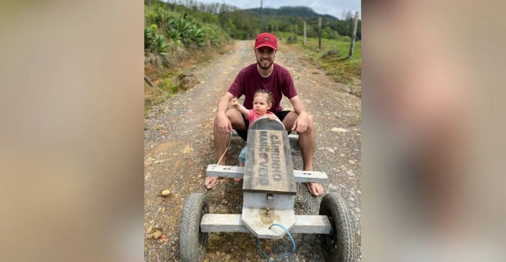 “Marco Véio vira pai e compartilha momento especial com filha”